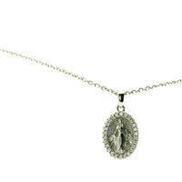 Collana Ultima Edizione Donna rosario in Argento CAO4483-B - CAO4483-B